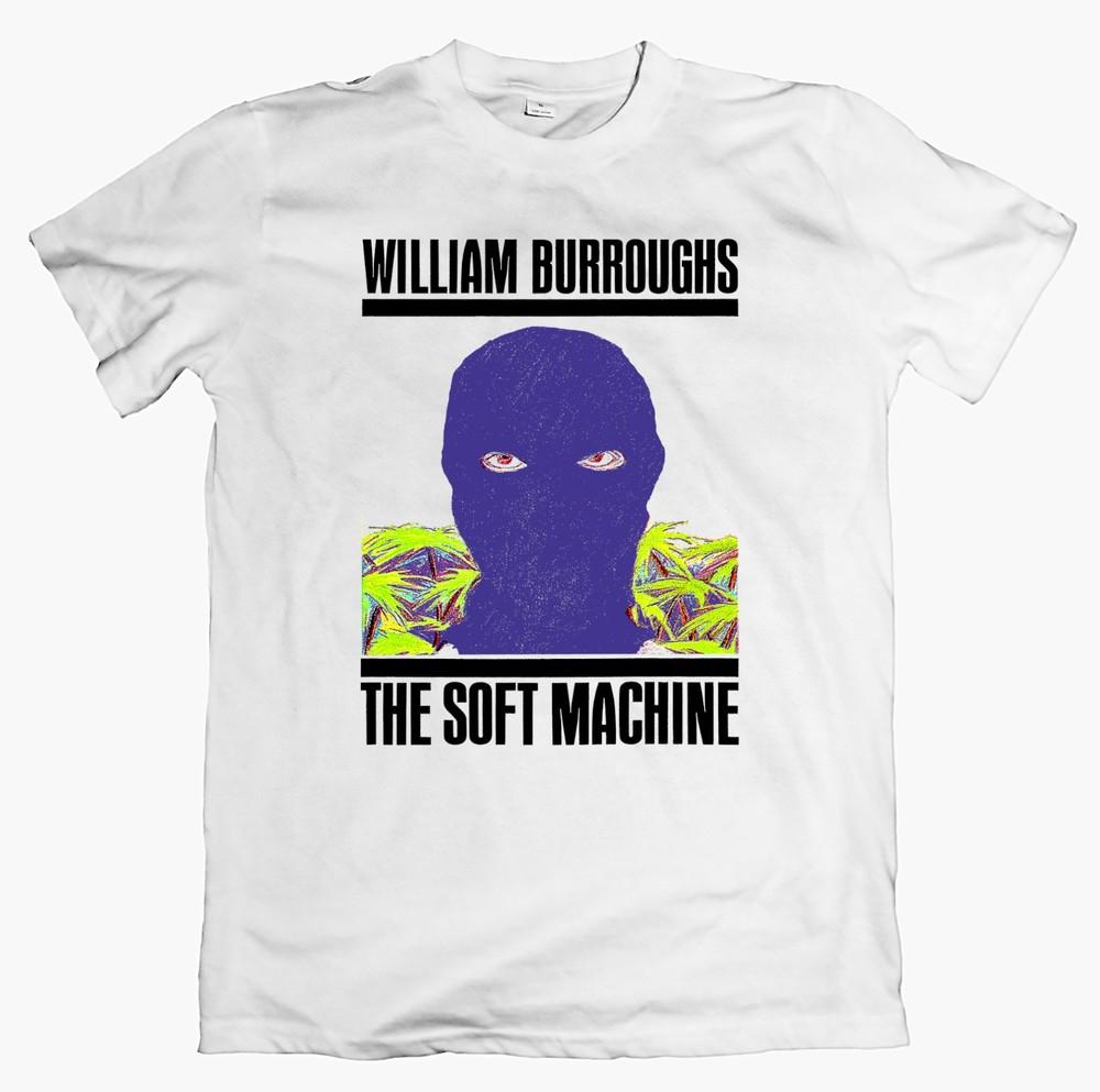 William burroughs soft machine tshirt book graphic tee unisex throbbing gristle S