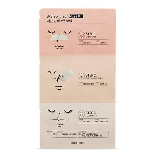 

[Etude House] 3-шаговый набор для очистки носа