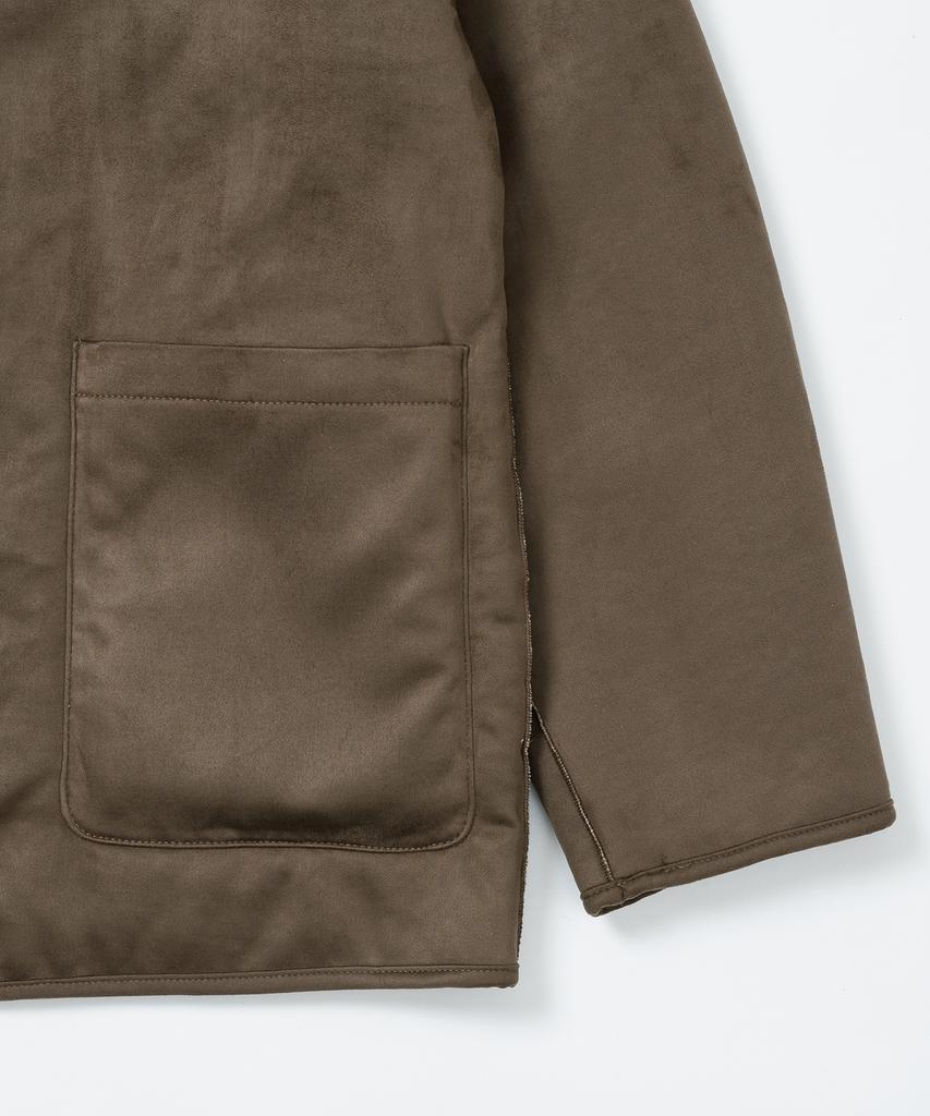 Leftseoul Reversible Half Shearling Jacket [Hazelnut]