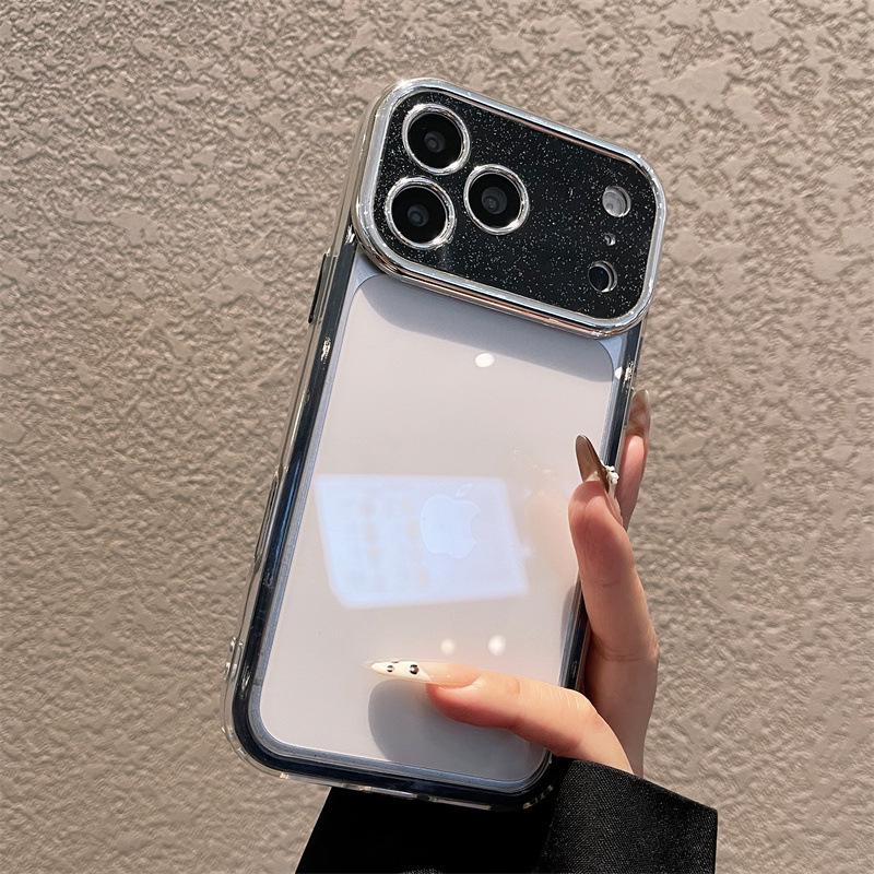Compatible with Apple 16 Pro Max & iPhone 14, Transparent HD Phone Case Converts To 17 Pro Max In 15 Seconds