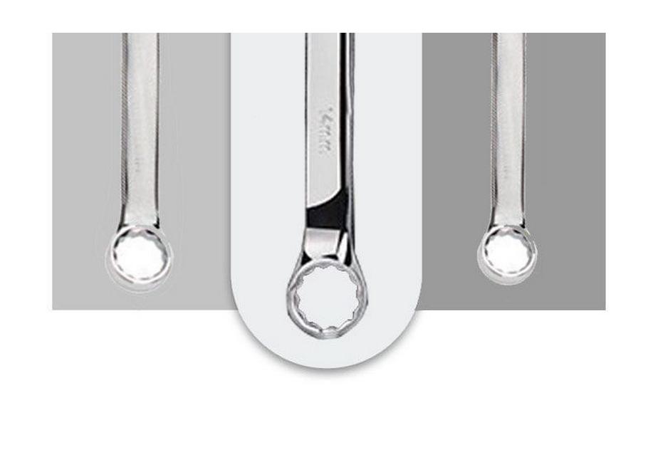 Thickened Double-Ended Plum Blossom Wrench Set for Multi-Functional Auto Repair