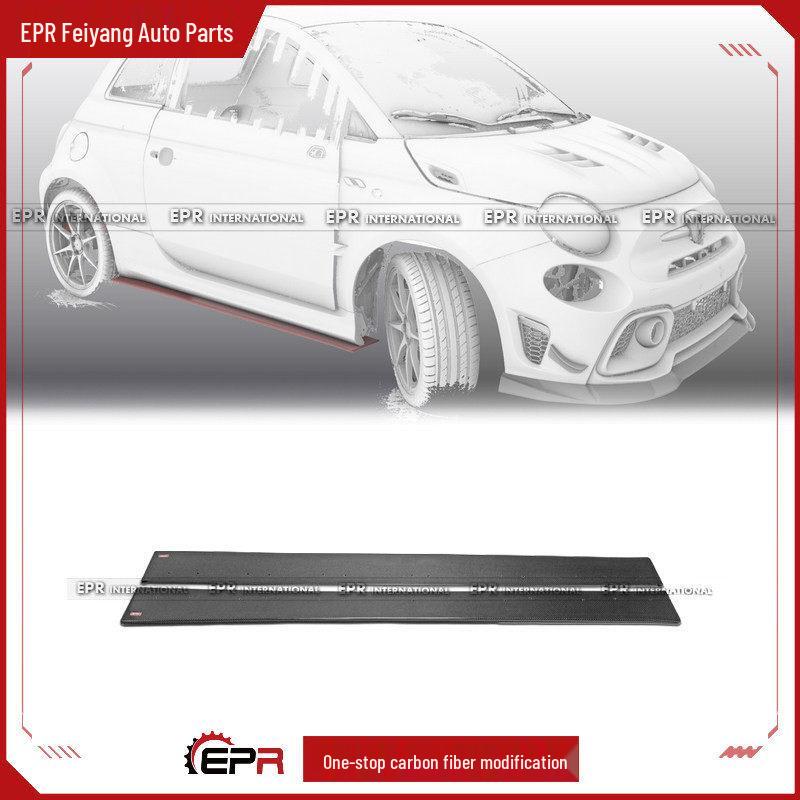 

Abarth 500/595/695 Carbon Fiber ATTK Side Skirts & Splitters