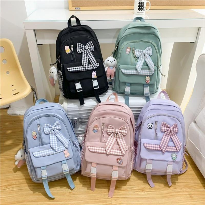 Cute Junior High School Student Large Capacity Backpack Shoulder Bag