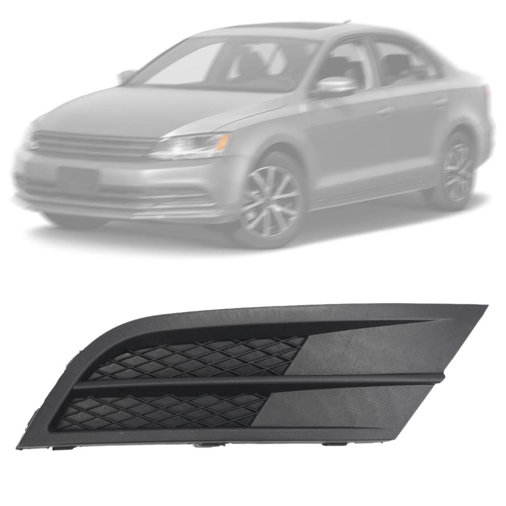 Fog Lamp Cover Grille High Performance Replacement for VW Jetta SE MK6 Right