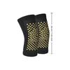 2Pcs Mugwort Self Heating Knee Brace Sleeve Cold Prevention Knee Support Warm Knee Pads