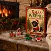 Feiertagsritual Countdown 2026 Dackel Adventskalender, 24 Tage Hunde-Sammlerstücke Überraschungen mit festlicher Wohndeko Welpen Acrylfiguren für