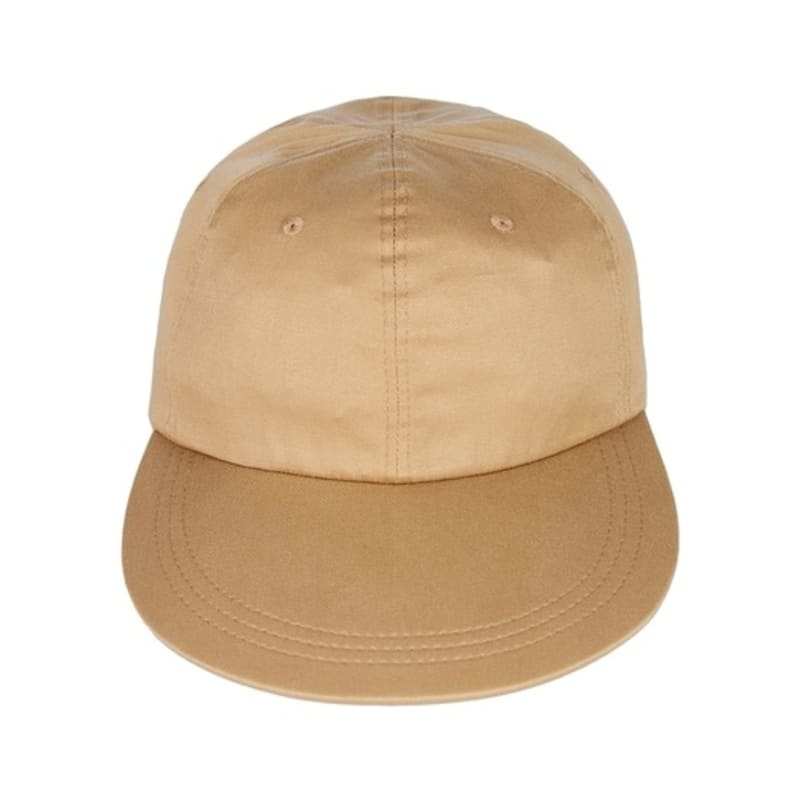 VARZAR Gewöhnliche Übergröße Baumwoll-Baseballkappe Beige