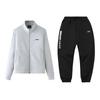 Li Ning Neformální sportovní oblečení Unisex Mince Šedá+Černá AWDVP57-1+AKLUB29-1
