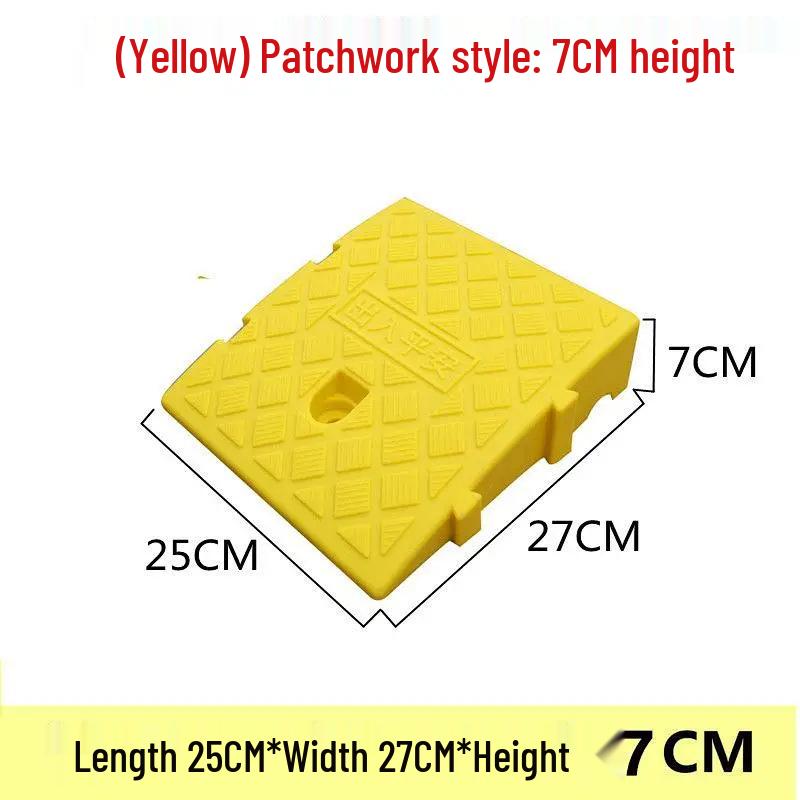 Plastic Car Curb Ramp Threshold Mat for Road Climbing