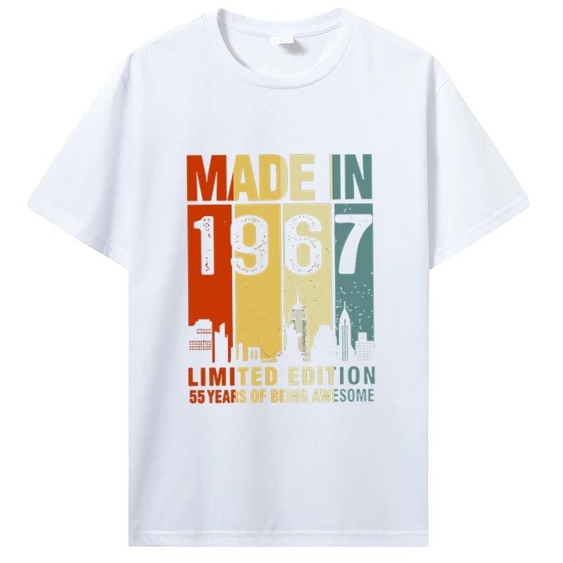 Vintage 1967 TShirt Limited Edition Limited Edition Men Women Birthday Gifts Graphic T Shirt Clothing