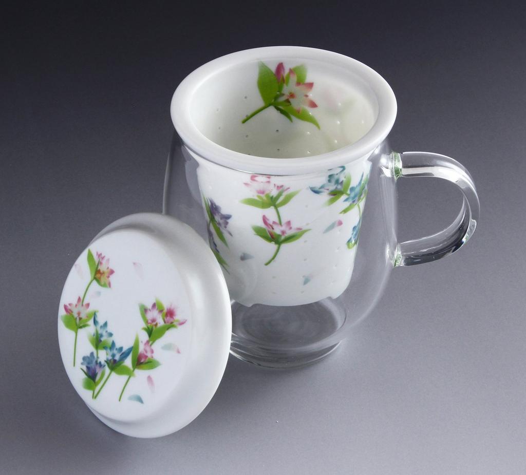 Toyo Ceramics Stylish Mug, September, Gentian