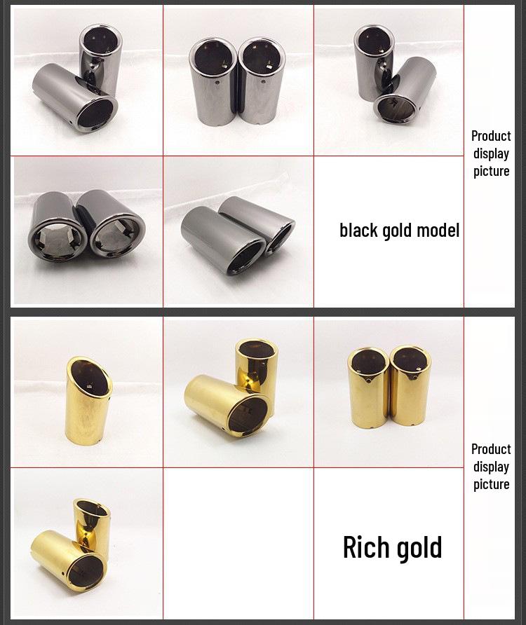 Golf 13, Lavida, Beetle, Scirocco, and New Bora Direct-Plug Car Exhaust Tailpipe