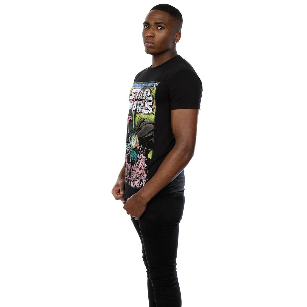 STAR WARS Mens Boba Fett Comic T-Shirt