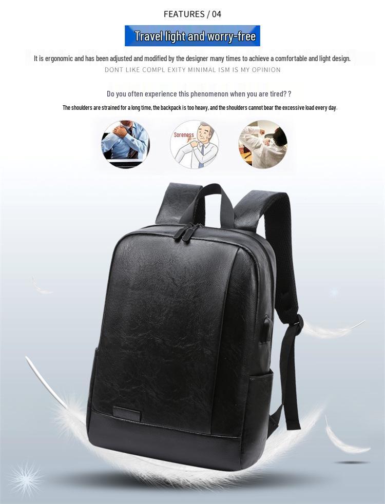 Men's Large Capacity Outdoor Travel Laptop Backpack