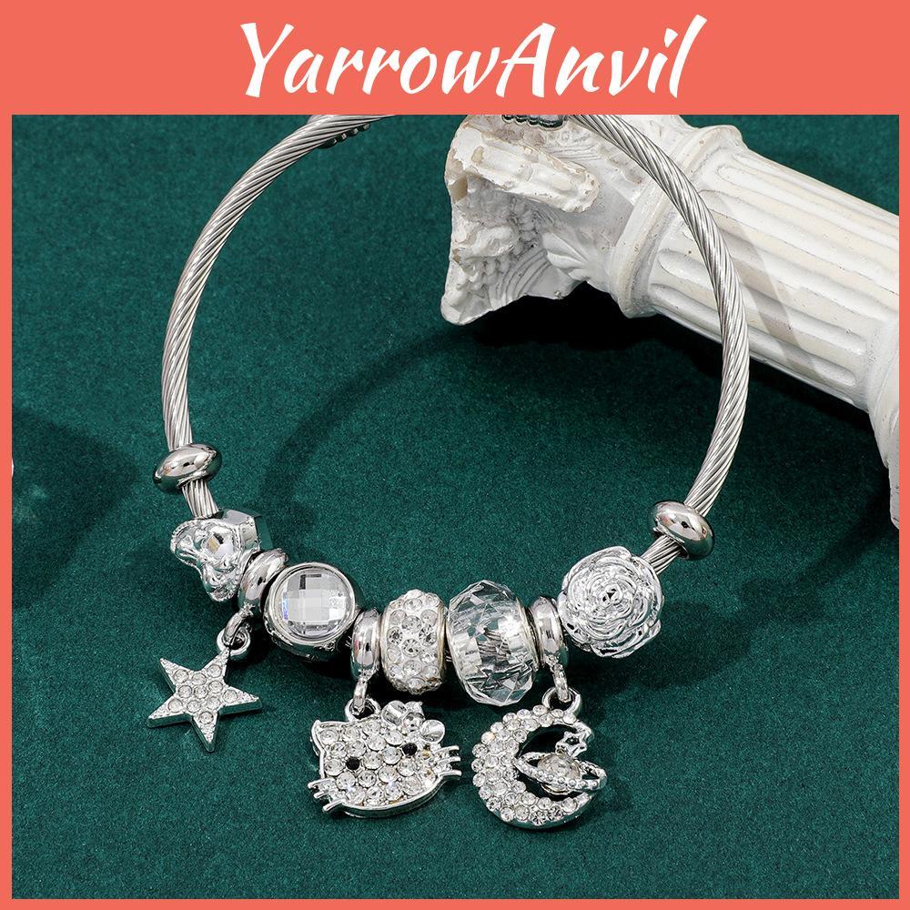 Hand Jewelry With Micropaved Pendant For Gift And Travel Souvenir
