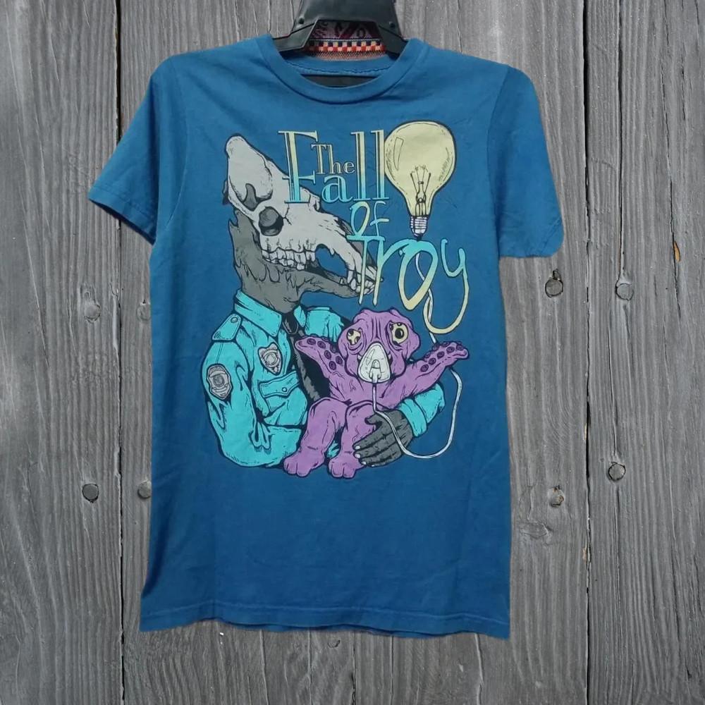 Hot The Fall Of Troy Band In The Unlikely Event Blue S to 5XL Shirt SG326 Unisex T-Shirt XXL