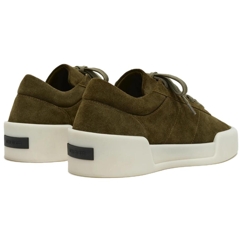 Fear Of God Aerobic Leather Fashion Comfortable Low-Top Sneakers Men sneakers Green FGE280-101SUE-345