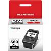 Ink Cartridge - PG560XL - Black - 650 Pages (5% A4) - Compatible Canon Pixma (TS5350/TS7450...)