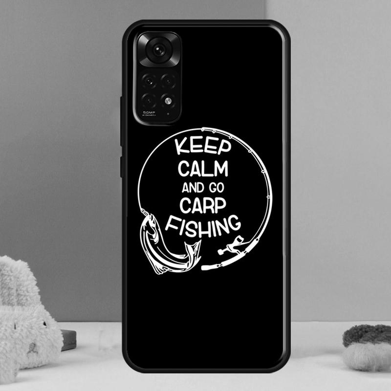 

Чехол для телефона Xiaomi Redmi Note 13 12 Pro 14 11 9 10 9S 10S 11S 12S Redmi 14C 13C 10C 12C с рисунком Удочка для ловли карпа Redmi 13C