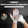 Anti-Slip 3 Fingers Cut Fishing Gloves Breathable Half Finger Outdoor Angling Sunscreen Gloves Fishing Equipment Accessories