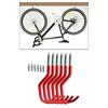 Garage Hooks Heavy Duty Steel Anti- Tool Hangers for Wall Mount Bike Garden Tools