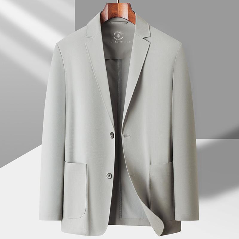 Blazer simple business top trendy spring and summer new style men's casual single suit men's clothing