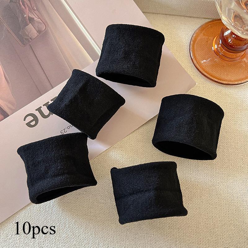 

Элегантные женские резинки для волос, стильные бесшовные эластичные резинки для хвостиков, мягкие тканевые резинки для волос, модные и милые повседневные резинки для волос.