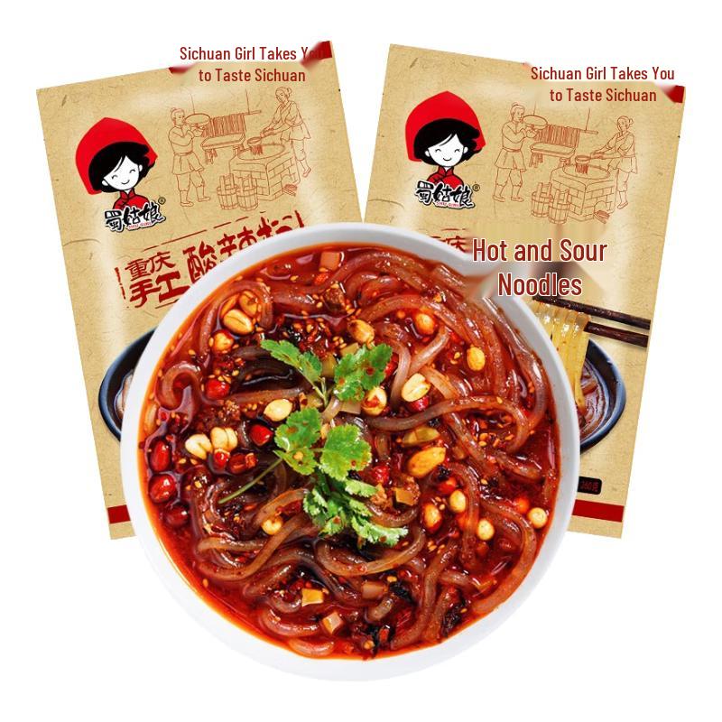 Shu Guniang Instant Hot & Sour Sweet Potato Vermicelli