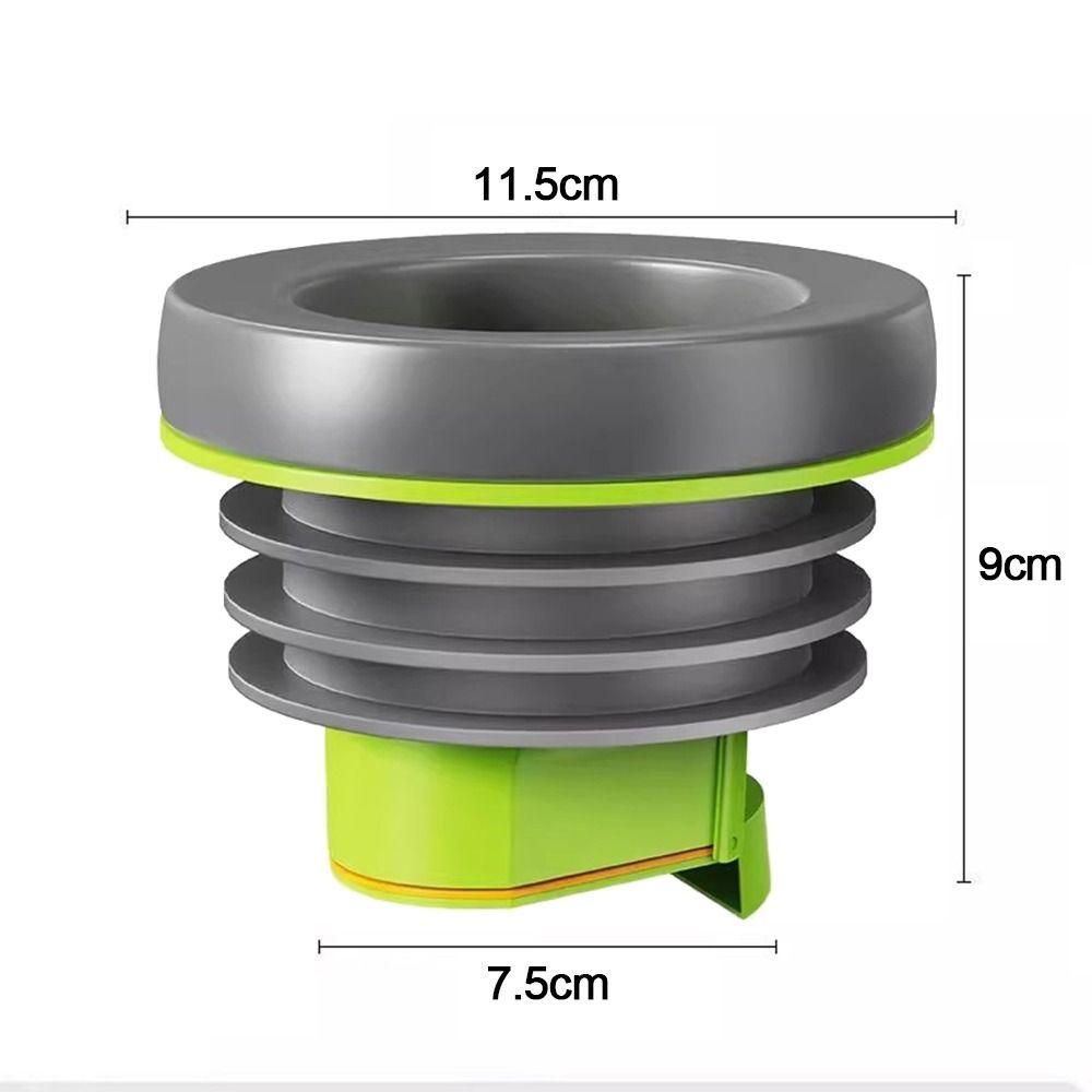 Quick Setups Toilet Flange Prevent Backflow Valve Leak-Proof Toilet Bowl Flange Convenient Anti-backflow Toilet Flange Wax Seal