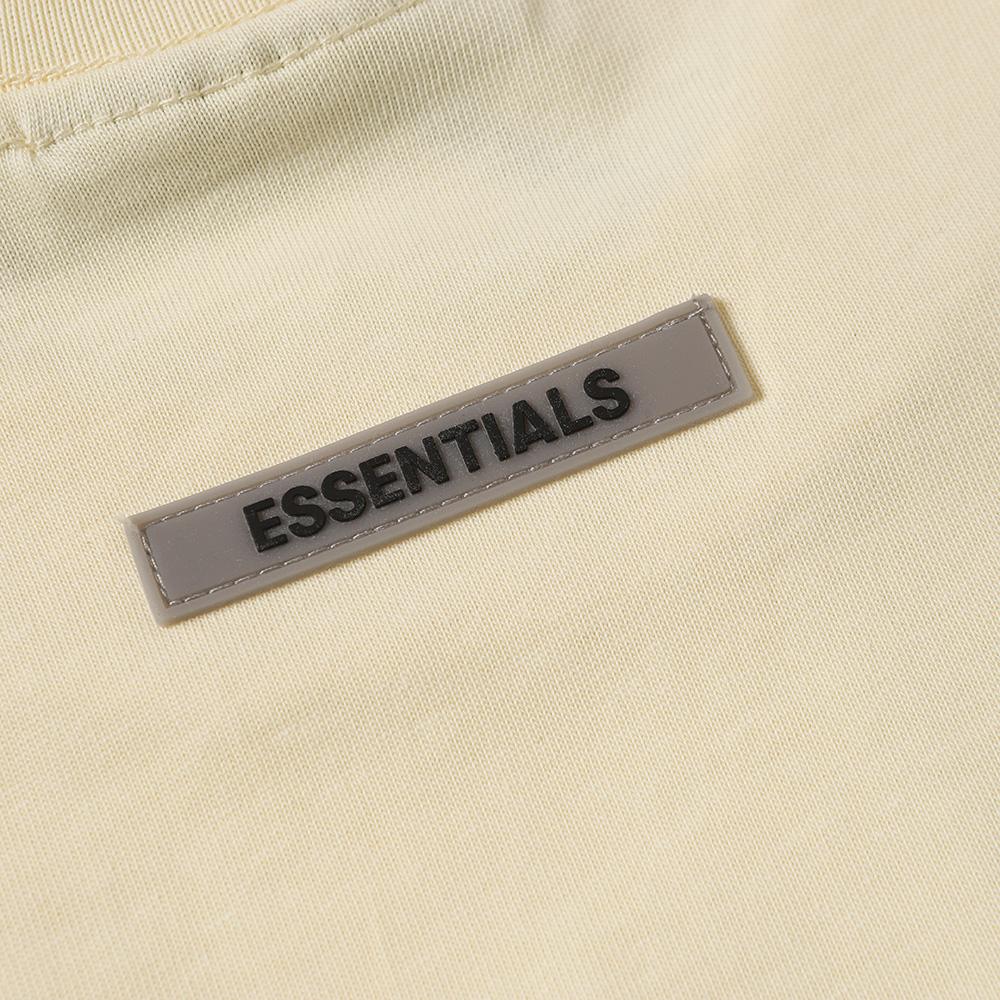F101 Fear Of God Essentials Letter Print Oversized T-shirt Crewneck Sweatshirt - Unisex Streetwear Pullover