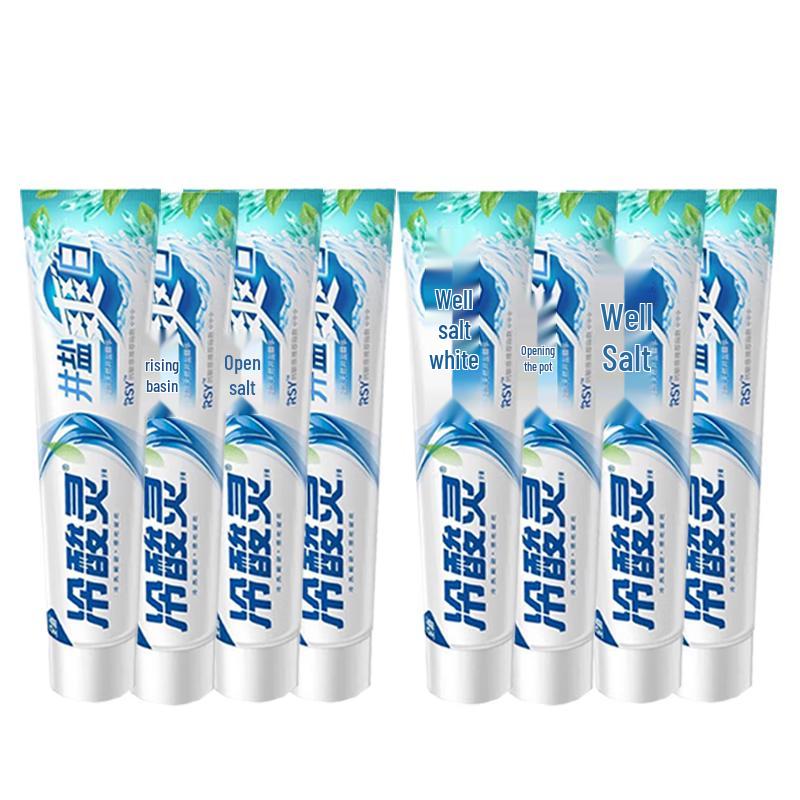 Отбеливающая зубная паста Leng Suling Well Salt