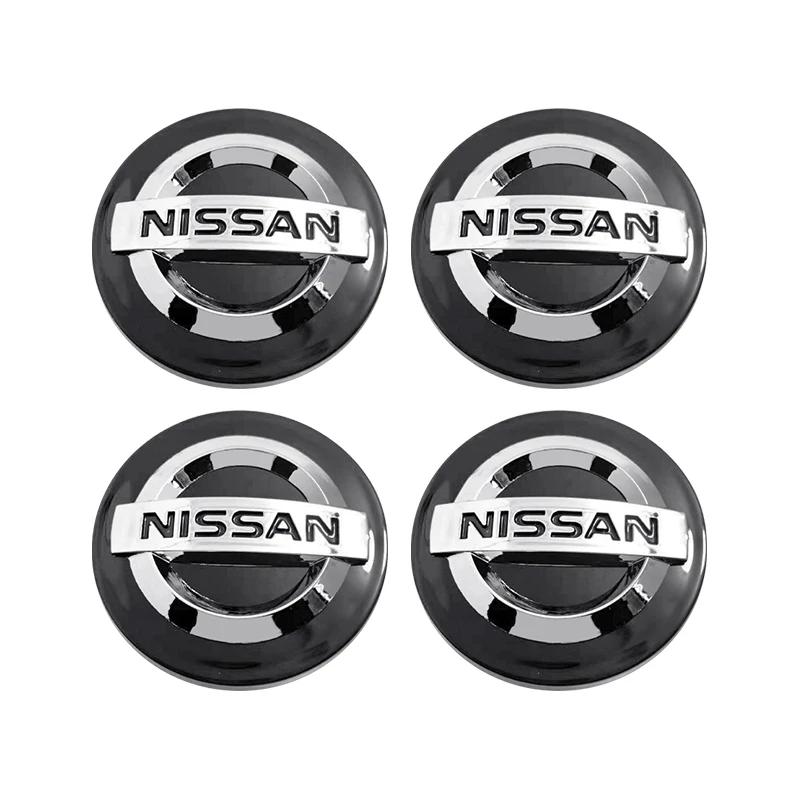 4 szt. 54 mm 60 mm Kołpak Środkowy Piasty Koła Odznaka Emblemat Do Nissan X J10 Trail Tiida Teana Juke X-trail Almera Rogue Sport Versa