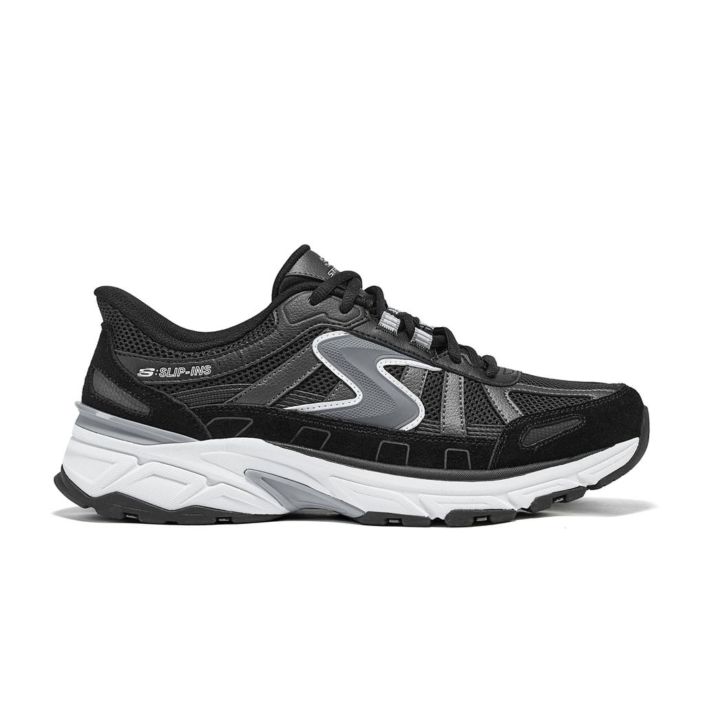 Skechers Sport Comfortable Versatile Low-Top Dad Shoes Men sneaker Black 233153-BLK