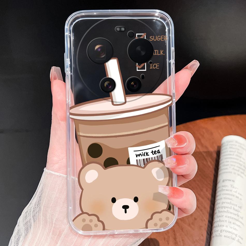 

Case For Xiaomi 17 Ultra Pretty Butterfly Phone Cover Soft Slim Transparent Silicone Bumper For Xiaomi 17Ultra Lightweight Shell Xiaomi 17 Ultra