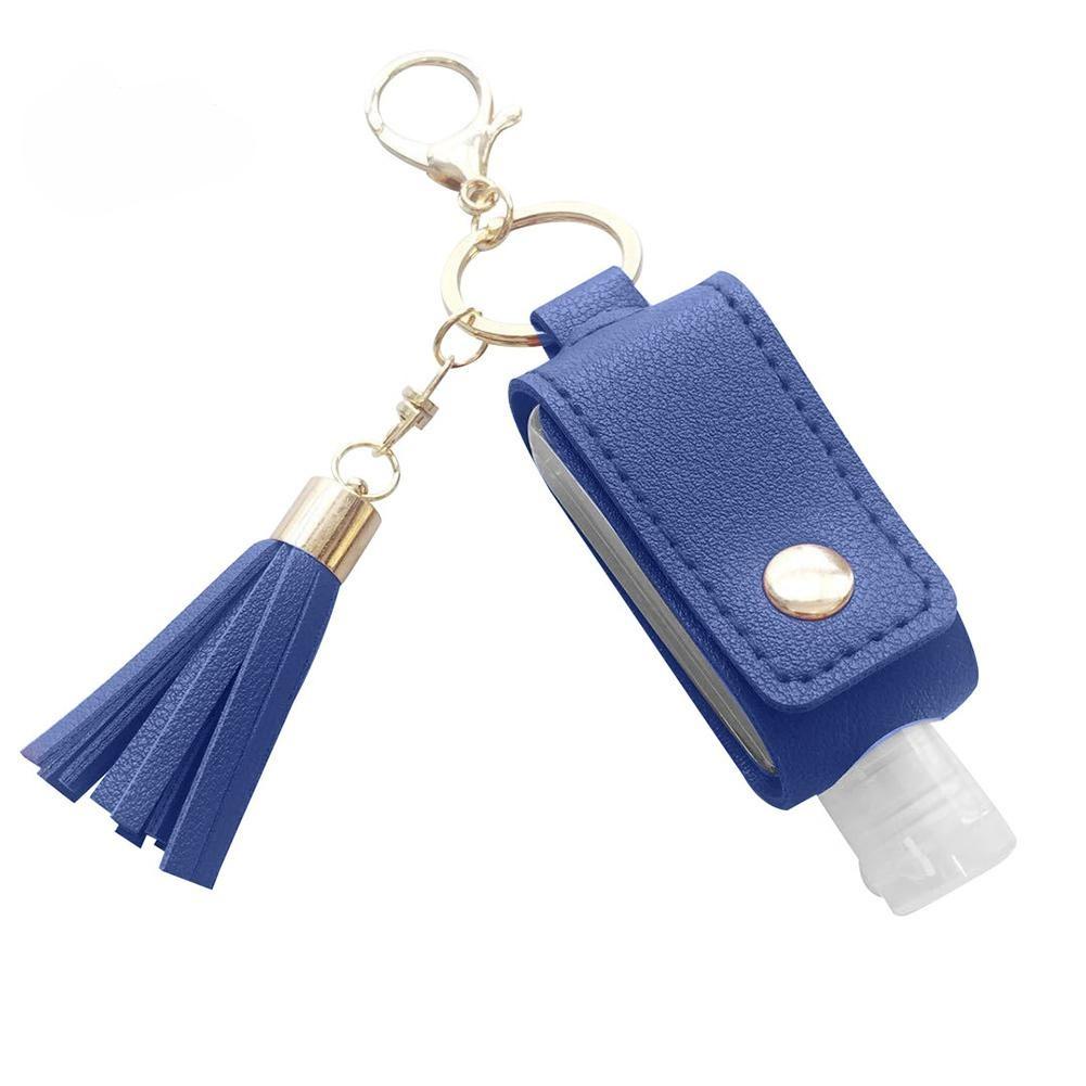Portable Refillable Sanitizer Antibacterial Key Holder Pendant Ornament