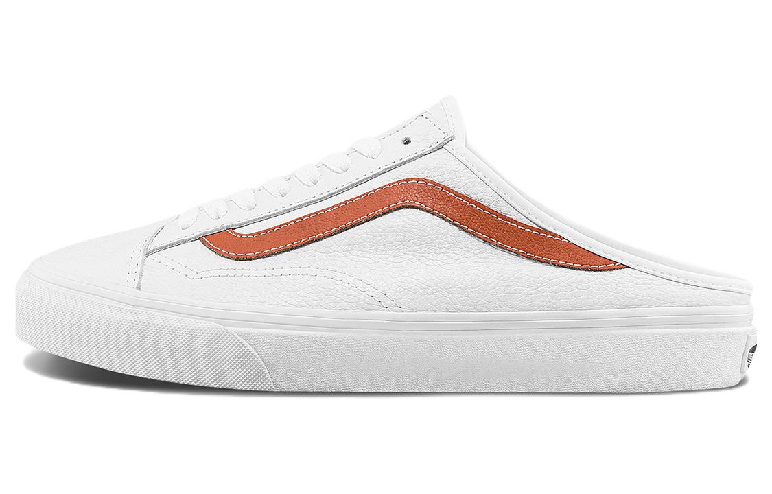 Style 36 Vans Mule White Bombay Brown VN0A7Q5YB9E 34.5