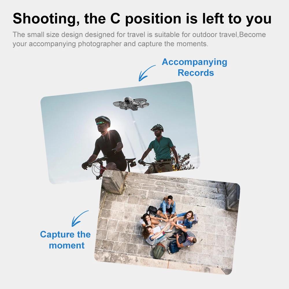 Original MINI V666 Max Drone 5.5 in Large Screen 4K Professional WIFI 5G Dron Obstacle Avoidance Brushless Altitude Headless Mode RC Quadcopter Toys