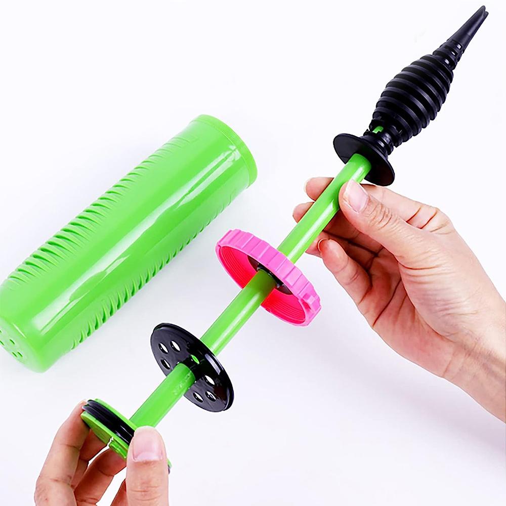 Balloon Pump Handheld Two-Way Dual Action - Hand Blower Air Pumper Balloons Ballon Inflator Pumping for Wedding Birthday Party