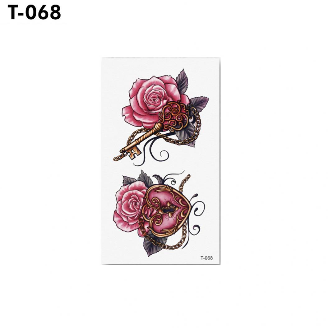 

Временные переводные татуировки T-068