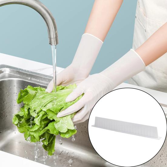 Silicone Sink Splash Guard Vegetable Washing Water Splash Protector Universal Multi-purpose Kitchen Countertop Anti-Splash Board