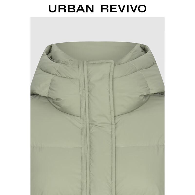 UR 2025 Winter Women's Hooded Quilted Down Jacket