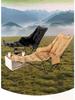 Portable Multi-Gear Adjustable Outdoor Recliner Chair – Sit, Lie, and Sleep with Cotton Padding