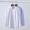 Langdeng Men's DP Wrinkle-Free Plaid Cotton Long-Sleeve Shirt