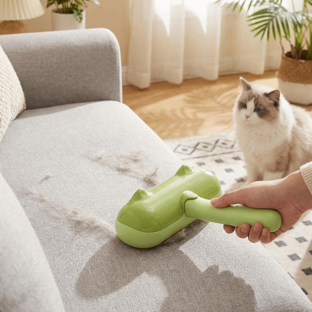 Washable Animal Shape Pet Hair Remover Efficient Pet Deshedding Brush Pet Hair Roller  Sofa