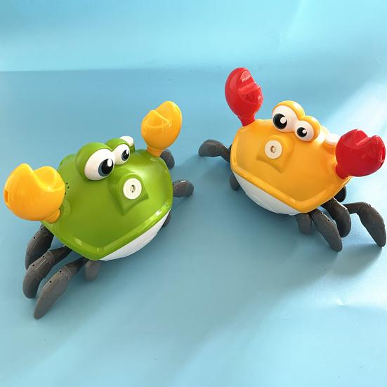 Dancing Crab Bubble Machine Automatic Blower with Music Interactive Bubble Maker for Kids Outdoor Play