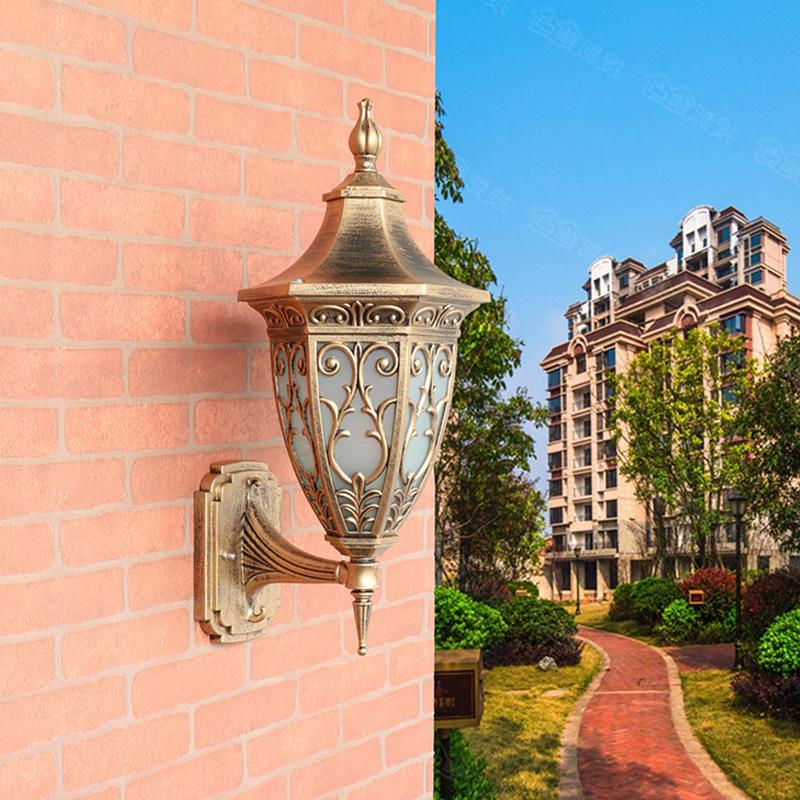 Outdoor Wall Lamp European StyleWaterproof Courtyard Lamp Home Villa Entrance Wall Balcony Landscape Lamp