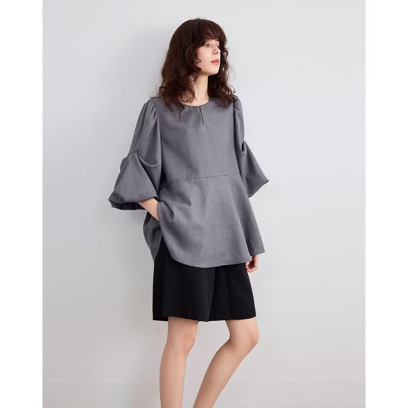 Demana Women's A-Line Loose Blouse