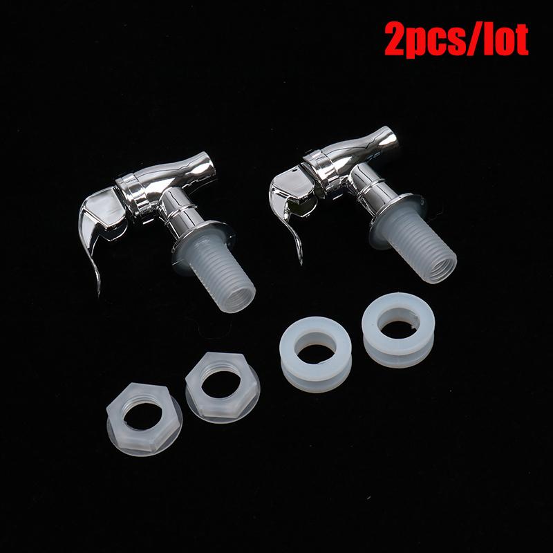 2Pcs Wine Bottle Faucet Jar Wine Barrel Water Tank Faucet With Filter Bibcocks