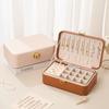 Elegant Multi-layer Lockable Jewelry Storage Box with Anti-oxidation Feature