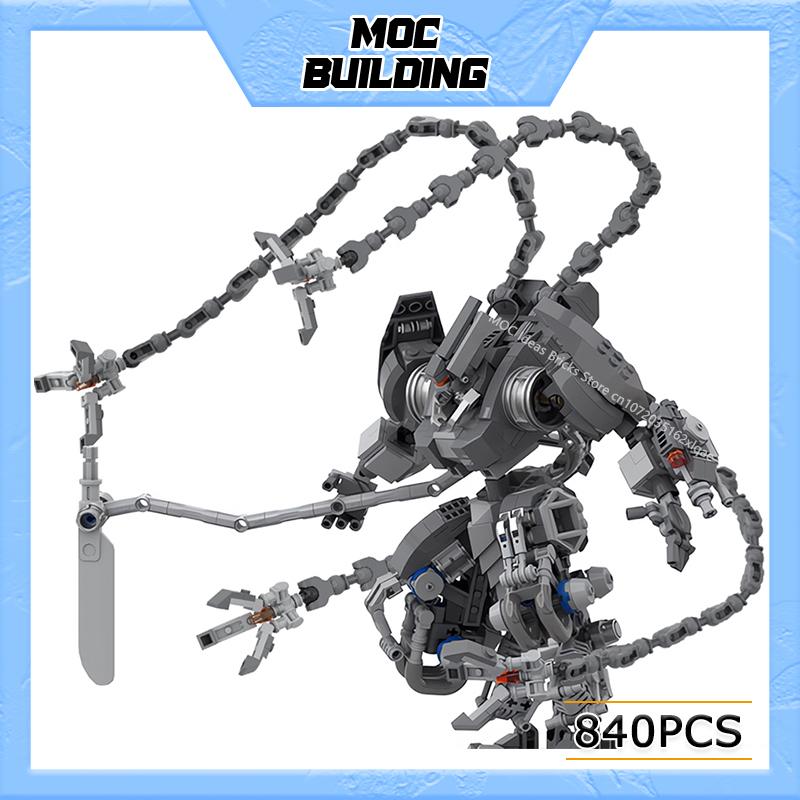 MOC Building Blocks Classic Game Series Figure Model Fighter Soldier DIY Assemble Technology Bricks Creative Toy Collection Gift